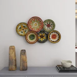 Metal Plate Wall Decor With Spanish Designs Black - Olivia & May -Safavieh Shop GUEST d4dd5542 4b0d 40f1 95c0 cdd9c72fcc31