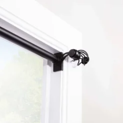 Kenney Fast Fit No Tools Tate 5/8" Decorative Window Tension Curtain Rod -Safavieh Shop GUEST d610a371 48ad 4d65 a64a ca3baf110166