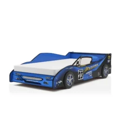 Twin Montin Race Car Youth Bed - MiBasics -Safavieh Shop GUEST d63266b6 c523 42bf b316 a63454e00eb2