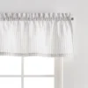 3pc Ticking Stripe Window Valance And Tiers Set White/Gray - Martha Stewart 1 3pc Ticking Stripe Window Valance And Tiers Set White/Gray - Martha Stewart -Safavieh Shop GUEST d7927923 81f6 47a0 8a83 4c128ed6dbeb