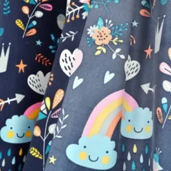 84"x52" Set Of 2 Unicorn Heart Window Curtain Panels - Lush Décor -Safavieh Shop GUEST d7f7f132 3fc1 49ca 83c4 a001e277ebd2