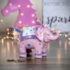 Northlight 5.75" Children's Pink Elephant With Monkey Coin Bank -Safavieh Shop GUEST d83fc592 e074 4868 b57b 49ad609044ad