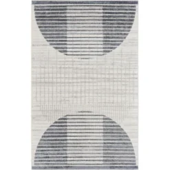 Nourison Astra Machine Washable Semi Circles Mid-Century Modern Indoor Rug -Safavieh Shop GUEST d8edde12 f6b1 4de3 b718 4076263c751e