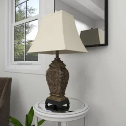 Rustic Table Lamp Set Of 2 Black - Olivia & May -Safavieh Shop GUEST d91a431e 2313 440d bfac ce889d3433cb