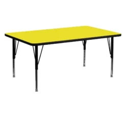 Flash Furniture 24''W X 60''L Rectangular HP Laminate Activity Table - Height Adjustable Short Legs -Safavieh Shop GUEST dae3a13f e56f 4f41 af66 9736c72f6cfa