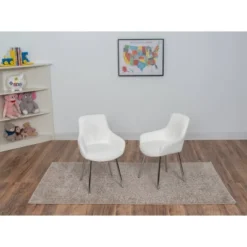 Kids' Modern Upholstered Chair Set - Gift Mark