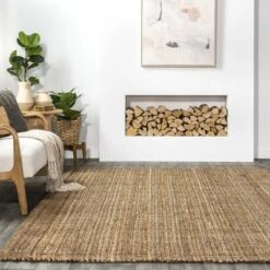 NuLOOM Ashli Solid Farmhouse Jute Area Rug -Safavieh Shop GUEST dbb12711 f49f 4cc9 83aa 4b2e2f441d00