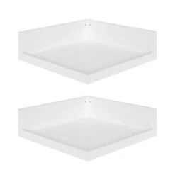 4.5" X 2.2" 2pk Levie Floating Corner Wooden Wall Shelf Set - Kate & Laurel All Things Decor -Safavieh Shop GUEST dcd2e1a5 c0fd 40e4 b3b2 098b7007ad8a