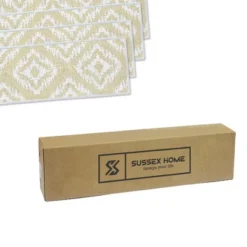 SussexHome Tetra One Design Cotton Anti-Slip Stair Treads, 9” X 28“ -Safavieh Shop GUEST dda92df5 60c5 4c89 92bf 3216caa1a134