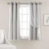 Star Sheer Insulated Grommet Blackout Window Curtain Panel Set - Lush Décor -Safavieh Shop GUEST df92ea28 c561 4b1d b659 c9b96590658d