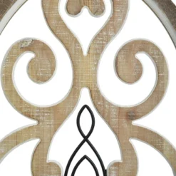 Traditional Screen Wood And Metal Wall Sculpture Brown - StyleCraft -Safavieh Shop GUEST df95f978 1b68 45a0 9920 2161863e1d4f