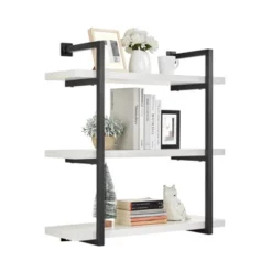 31.5" X 33.2" Modern 3 Tier Hanging Bracket Wall Shelve White Birch - Danya B. 32 31.5" X 33.2" Modern 3 Tier Hanging Bracket Wall Shelve White Birch - Danya B. -Safavieh Shop GUEST dff08d7d 7a55 485a 9903 43bc708dcf50