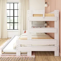 Max & Lily Farmhouse Twin Over Full Bunk Bed With Trundle 10 Max & Lily Farmhouse Twin Over Full Bunk Bed With Trundle -Safavieh Shop GUEST e0caca67 3227 4b9b 962f cf7f2cf5784b