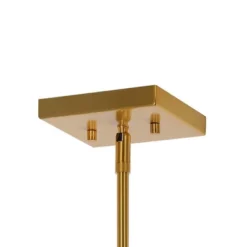 9.25" 1-Light Girard Farmhouse Industrial Iron LED Pendant Black/Brass Gold - JONATHAN Y -Safavieh Shop GUEST e1f1273a ce32 4e68 9cb3 c352a34892f0