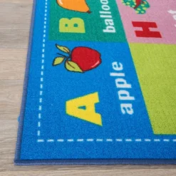 World Rug Gallery Kids Educational Learning Alphabet Symbols Non Slip Area Rug -Safavieh Shop GUEST e2f806fa 244d 4351 b264 3e3e79680b13