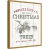 16" X 20" Christmas Tree Farm Sign By Wild Apple Portfolio Framed Canvas Wall Art - Amanti Art -Safavieh Shop GUEST e330a444 02ea 4cf6 b809 8659ed7927ef