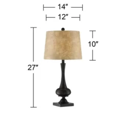 Franklin Iron Works Ross Rustic Farmhouse Table Lamps 27" Tall Set Of 2 Bronze With USB Charging Port Faux Leather Drum Shade For Living Room Desk 14 Franklin Iron Works Ross Rustic Farmhouse Table Lamps 27" Tall Set Of 2 Bronze With USB Charging Port Faux Leather Drum Shade For Living Room Desk -Safavieh Shop GUEST e3a75b3a 7292 4e9a b668 e2fab802ce9d