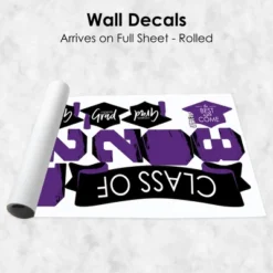 Big Dot Of Happiness Purple Class Of 2023 Graduation Party Wall Decals Set Of 20 -Safavieh Shop GUEST e47d8fb9 b326 4649 a196 64e1b5647b7f