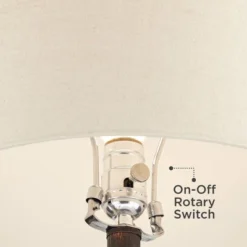 Franklin Iron Works Murphy Rustic Industrial Accent Table Lamp Miner Lantern 23" High Red Bronze Oatmeal Fabric Shade For Bedroom Living Room Office 13 Franklin Iron Works Murphy Rustic Industrial Accent Table Lamp Miner Lantern 23" High Red Bronze Oatmeal Fabric Shade For Bedroom Living Room Office -Safavieh Shop GUEST e483afa8 774f 47dd b6f1 6b16ce8f5d0f