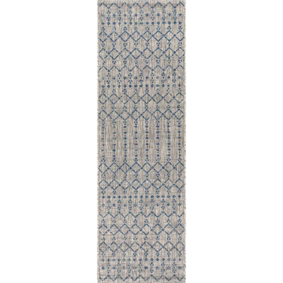Ourika Moroccan Geometric Textured Weave Indoor/Outdoor Area Rug - JONATHAN Y 3 Ourika Moroccan Geometric Textured Weave Indoor/Outdoor Area Rug - JONATHAN Y