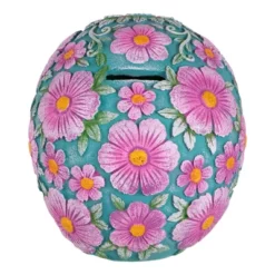 Northlight 7.75" Blue And Pink Day Of The Dead Skull Coin Bank -Safavieh Shop GUEST e5bb1e50 2d18 41d6 9411 90e712ab6f11