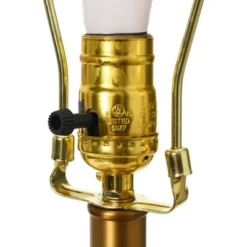 Textured Striped Ceramic Table Lamp With Linen Shade (Includes LED Light Bulb) Black/White/Gray - Storied Home -Safavieh Shop GUEST e6f7c0a5 458d 4f0c b5dd 5b1ad399391c