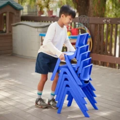 ECR4Kids Plastic School Stack Chair For Indoors And Outdoors, 12in Seat Height, 4-Pack -Safavieh Shop GUEST e8c8b7dc a138 4f00 af36 36720f071f89