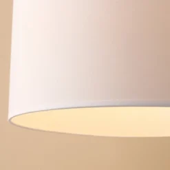 HOMCOM Arc Floor Reading Lamp, Tall Pole Standing Lamp With Hanging Fabric Lampshade For Living Room Or Bedroom, Silver/White -Safavieh Shop GUEST e90d760d fc03 46e9 8bb4 323648061205