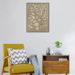 23" X 30" Leaves Sketches II By Asia Jensen Framed Canvas Wall Art Print - Amanti Art -Safavieh Shop GUEST e9b552e5 0200 41d6 96d2 6d2e290a5f8c