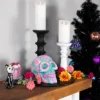 Northlight 7.75" Blue And Pink Day Of The Dead Skull Coin Bank -Safavieh Shop GUEST ead44bf6 54f5 4354 a277 91e6f8e51ace