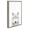 Wolf Framed Canvas Art Gray (24"x18") - Uniek 2 Wolf Framed Canvas Art Gray (24"x18") - Uniek -Safavieh Shop GUEST ec1dbf5b 9bc8 48aa bba9 9332026ee6be