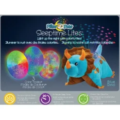 Sleeptime Lite Dinosaur Plush LED Nightlight Blue - Pillow Pets -Safavieh Shop GUEST ec1e0b2a d02a 4cc0 b201 94497dad8190