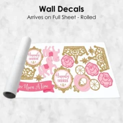 Big Dot Of Happiness Little Princess Crown - Peel And Stick Nursery And Kids Room Vinyl Wall Art Stickers - Wall Decals - Set Of 20 -Safavieh Shop GUEST ec3354a9 1bf5 4477 b80b 9f8293fd4d01