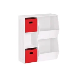 3pc Kids' Floor Cabinet With 2 Bins Set - RiverRidge Home -Safavieh Shop GUEST f0831907 ba5e 463c a41e 55cbe12a14d2