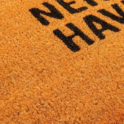 Coco Coir Welcome Door Mat 17"x30", The Neighbours Have Better Stuff Front Doormat Non Slip Rug For Home Indoor Outdoor Entrance 7 Coco Coir Welcome Door Mat 17"x30", The Neighbours Have Better Stuff Front Doormat Non Slip Rug For Home Indoor Outdoor Entrance - Image 5