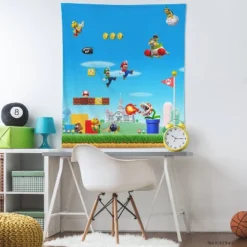 Nintendo Super Mario Tapestry - RoomMates -Safavieh Shop GUEST f0df1c50 b98b 4102 85e1 d2082fade145