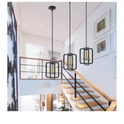 Defong 4-Light Black Pendant Lighting Fixture -Safavieh Shop GUEST f19ed798 e115 4cb3 aaca 1cb66bcc8db0
