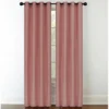 Kate Aurora 2 Piece Terry Slub Light Filtering Luxury Grommet Top Window Curtain Panels
