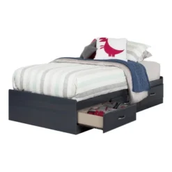 Twin Ulysses Mates Bed With 3 Drawers Blueberry - South Shore -Safavieh Shop GUEST f1f29c29 a6f9 49d8 bfca 2a94b3f9475e