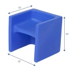 Children's Factory CF910-009 Flexible Seating Toddler Kids Cube Chair Classroom Furniture For Daycare, Playroom, And Homeschool, Blue -Safavieh Shop GUEST f33870ca 5940 47e4 958c 498b1e1c3134