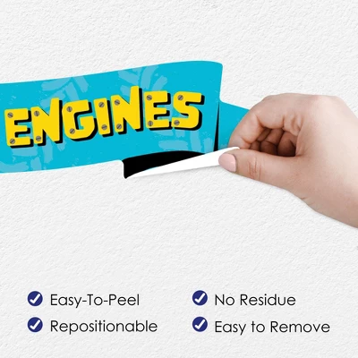 Big Dot Of Happiness Smash And Crash - Monster Truck - Peel And Stick Boy Birthday Party Decoration - Wall Decals Backdrop 4 Big Dot Of Happiness Smash And Crash - Monster Truck - Peel And Stick Boy Birthday Party Decoration - Wall Decals Backdrop - Image 2