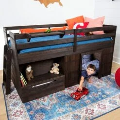 Max & Lily Loft Bed Twin Size Solid Wood Platform Bed Frame For Kids With Storage Drawer 11 Max & Lily Loft Bed Twin Size Solid Wood Platform Bed Frame For Kids With Storage Drawer -Safavieh Shop GUEST f3ca8ec2 2dd0 4ed6 9a86 bf09cb9bbefa
