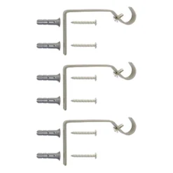 Kenney Mercer 3/4" Standard Decorative Window Curtain Rod