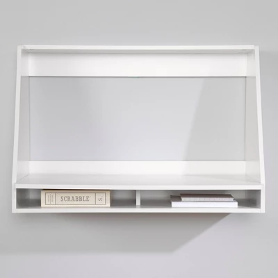 Hourra Wall Mounted Desk Pure White - South Shore 5 Hourra Wall Mounted Desk Pure White - South Shore - Image 3