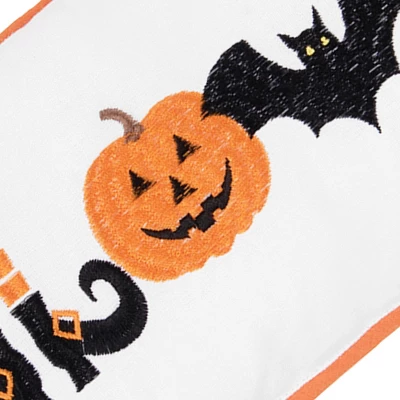 C&F Home 24" X 6" Halloween Embroidered Throw Pillow 5 C&F Home 24" X 6" Halloween Embroidered Throw Pillow - Image 3