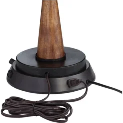 360 Lighting Helene Country Cottage Table Lamp 26" High Cream White Ceramic With Dimmable USB Workstation Base Tan Drum Linen For Living Room Desk -Safavieh Shop GUEST f49da493 c12c 4227 816d 65c58a165cb1