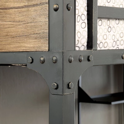 Twin Navii Industrial Loft Bed Black - HOMES: Inside + Out 6 Twin Navii Industrial Loft Bed Black - HOMES: Inside + Out - Image 4