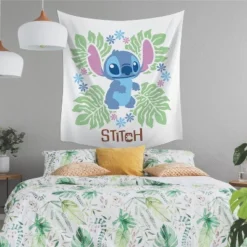 Disney Stitch Tapestry Green/Pink/Blue - RoomMates -Safavieh Shop GUEST f5b3ea6a c330 4033 94ff a2a26494392a