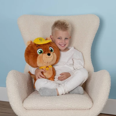 PAW Patrol Movie Junior Patroller MINI Pillow Buddy Yellow 6 PAW Patrol Movie Junior Patroller MINI Pillow Buddy Yellow - Image 4