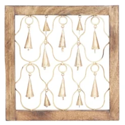 Mango Wood Bell Framed Wall Decor Set Of 2 Brown - Olivia & May 11 Mango Wood Bell Framed Wall Decor Set Of 2 Brown - Olivia & May -Safavieh Shop GUEST f8803cdc b1f7 4902 a054 82614e310115